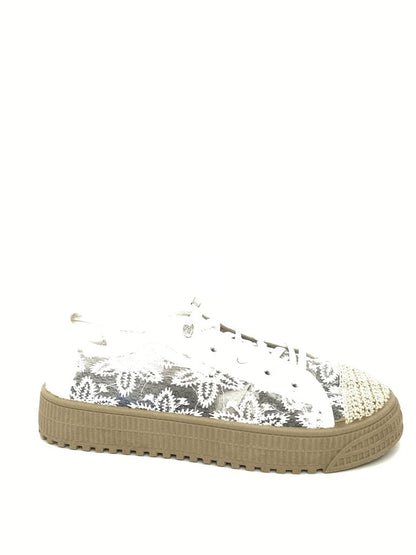 Sneaker Embroidery WHITE