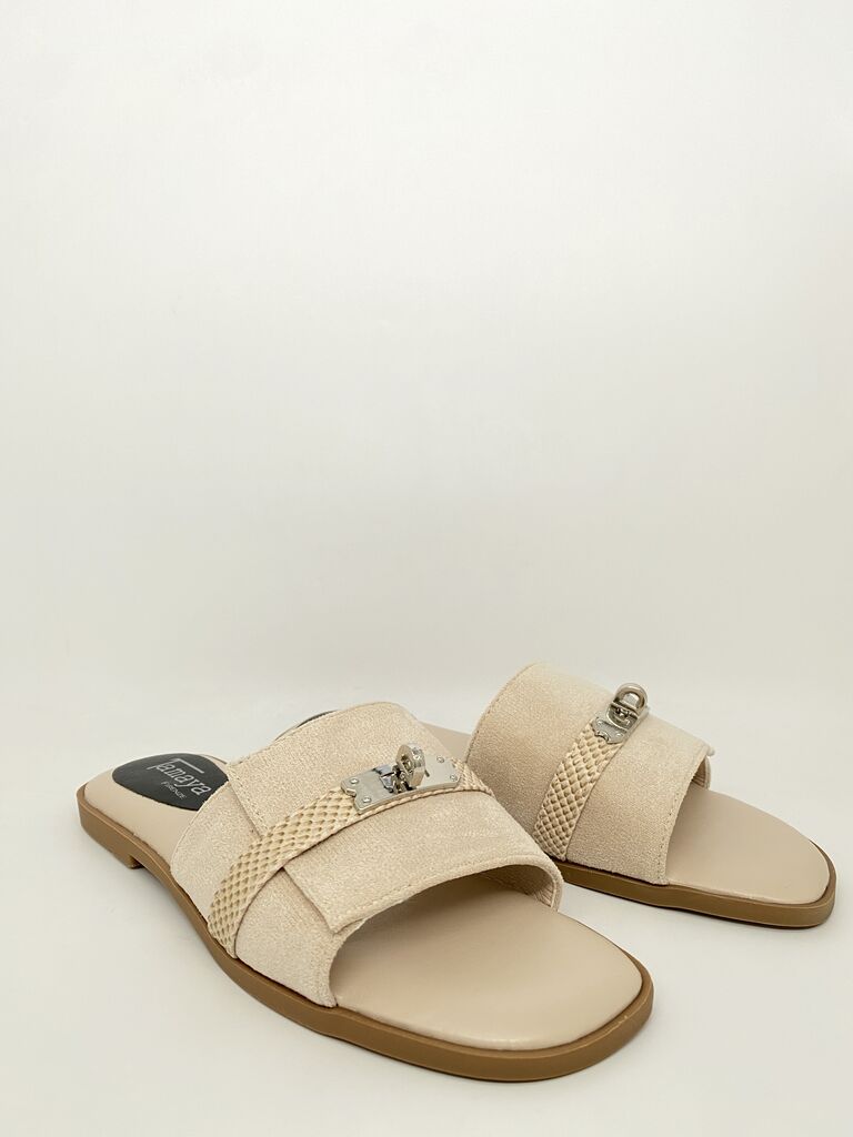 Slipper Suede BEIGE