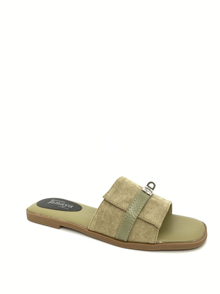 Slipper Suede GREEN
