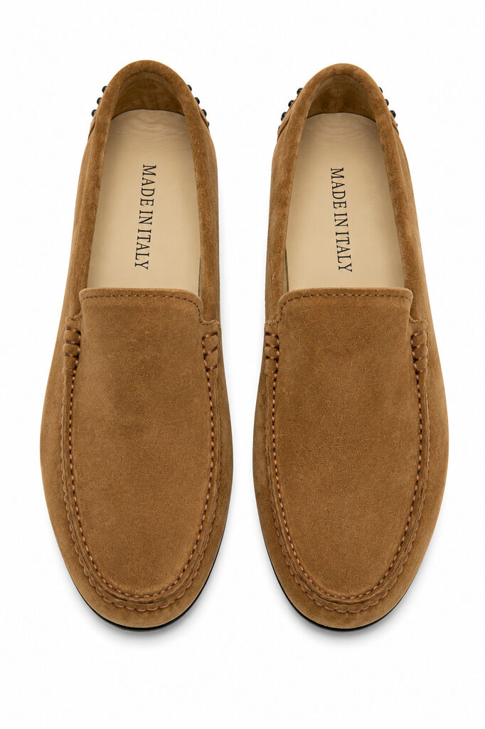 Loafer Camoscio CUOIO