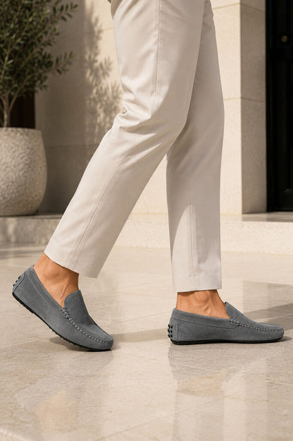 Loafer Camoscio GRIGIO