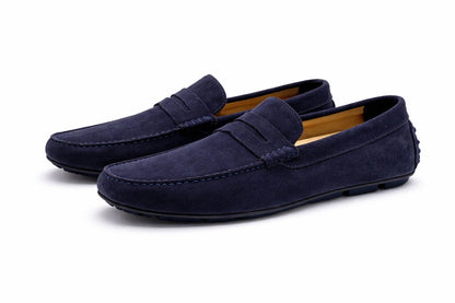 Loafer Camoscio BLU