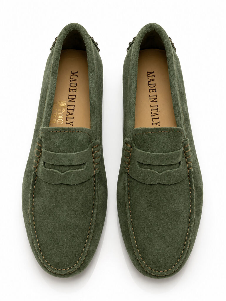 Loafer Camoscio VERDE