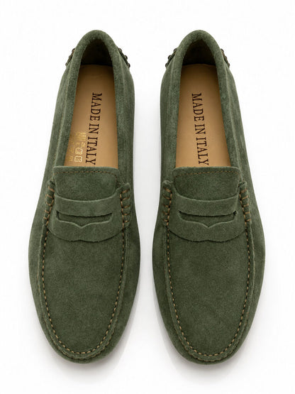 Loafer Camoscio VERDE