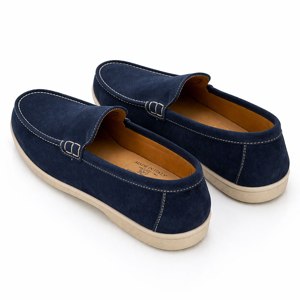 Loafer Camoscio BLU