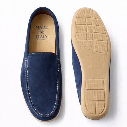 Loafer Camoscio BLU