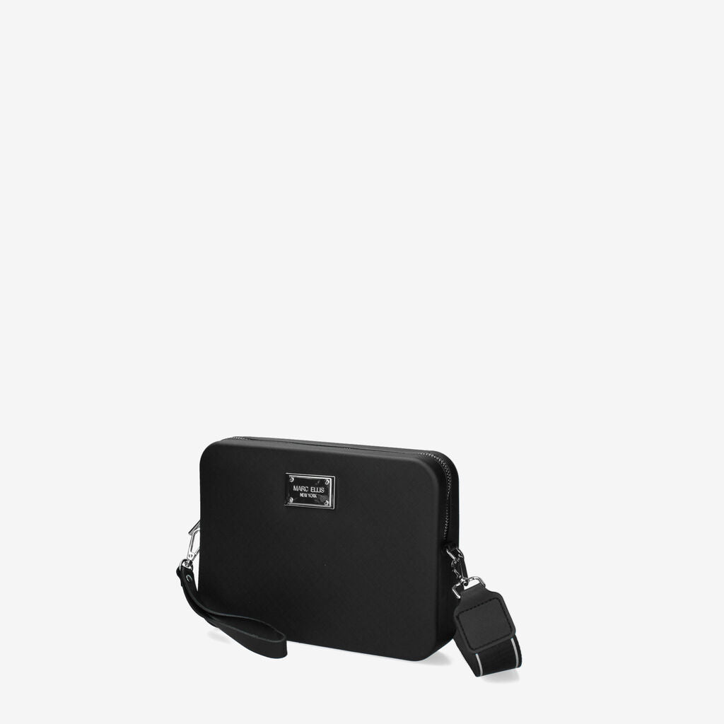 Black Neoprene Slim Pouch with Wrist Strap