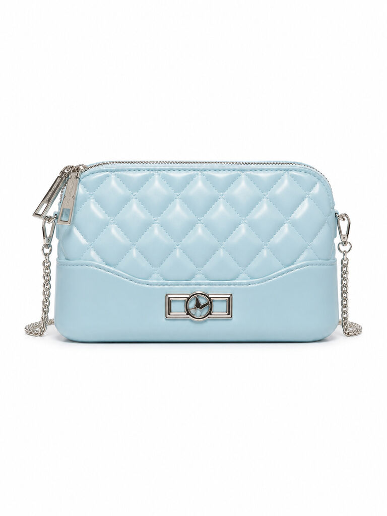 Shoulder Bag T.U. BLU/SIL