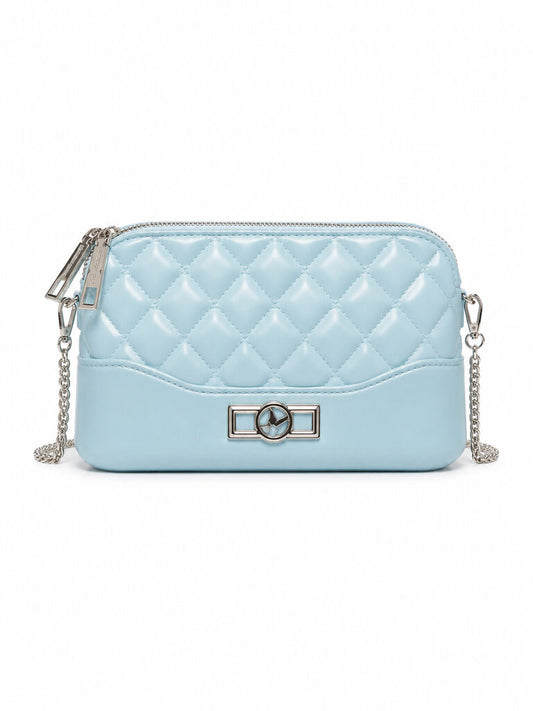 Shoulder Bag T.U. BLU/SIL