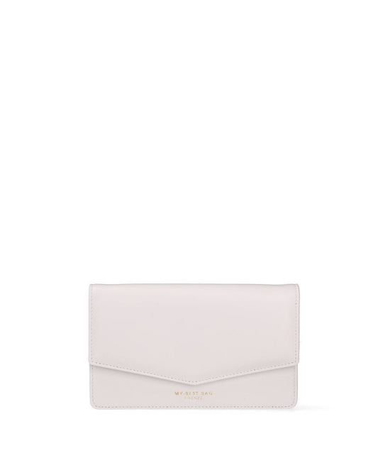 Ivory Envelope Clutch with Minimalist Design