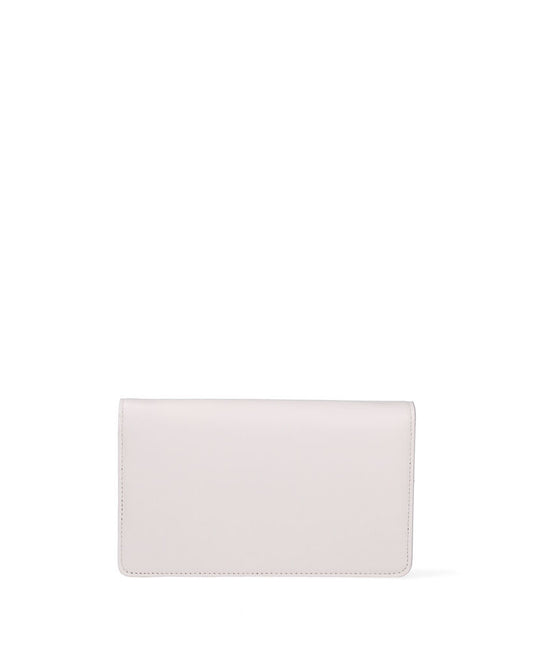 Ivory Envelope Clutch with Minimalist Design