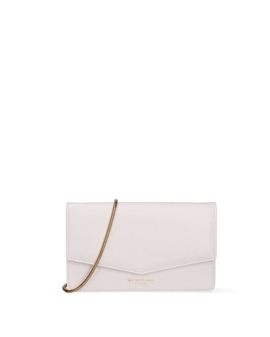 Ivory Envelope Clutch with Minimalist Design