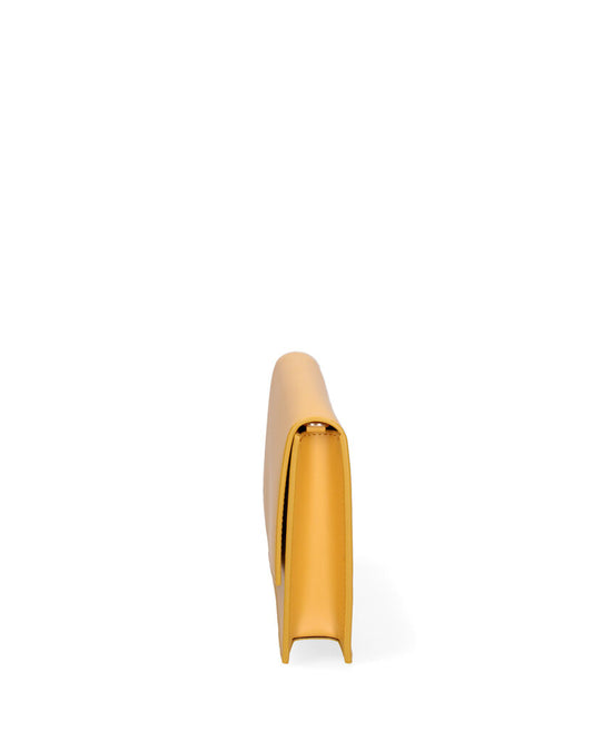 Yellow Minimalist Envelope Clutch