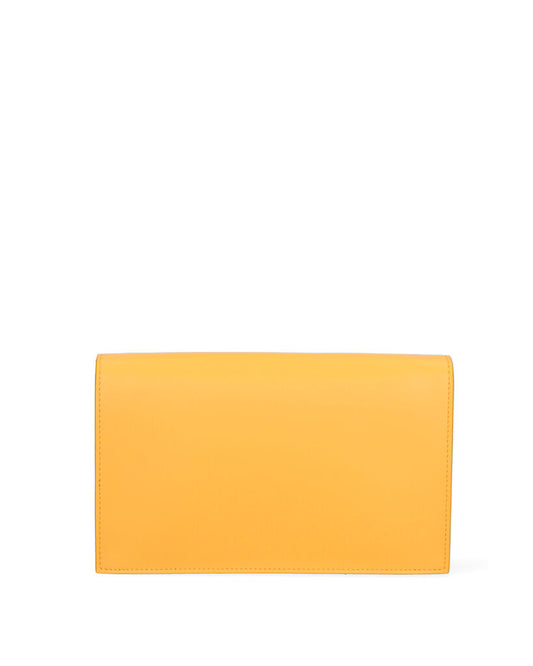 Yellow Minimalist Envelope Clutch