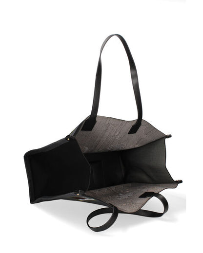 Artistic Canvas Tote with Night Scene