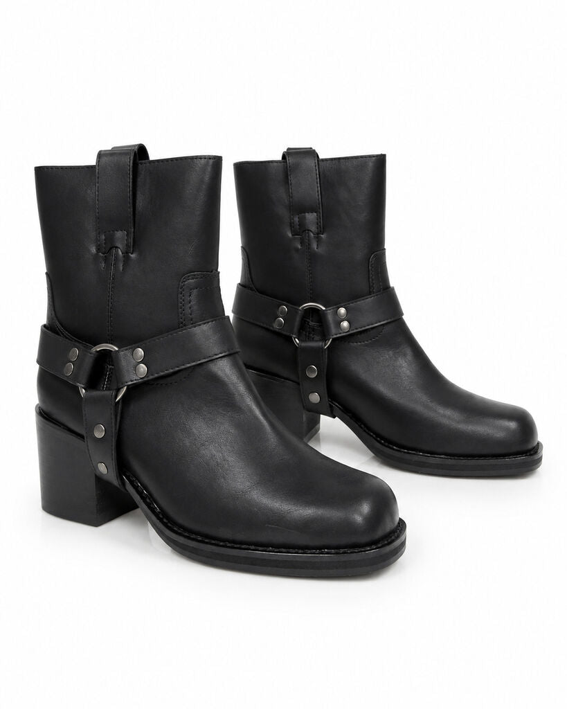 Ankle Boot Nappa NEGRO