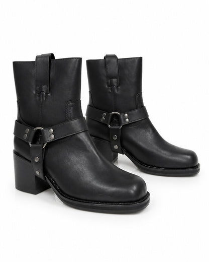 Ankle Boot Nappa NEGRO