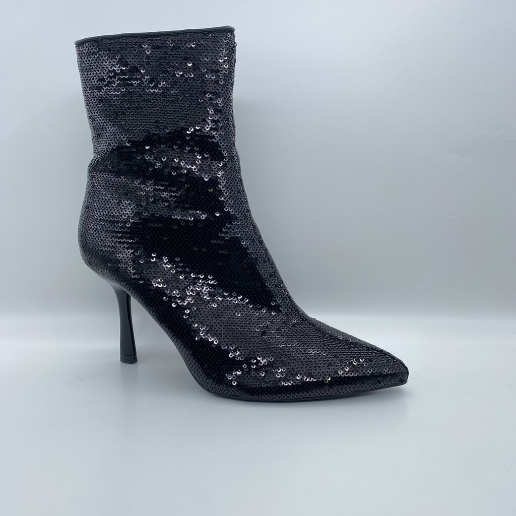 Ankle Boot Pailletts NEGRO