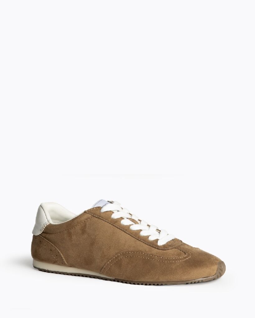 Sneaker Suede CAMEL