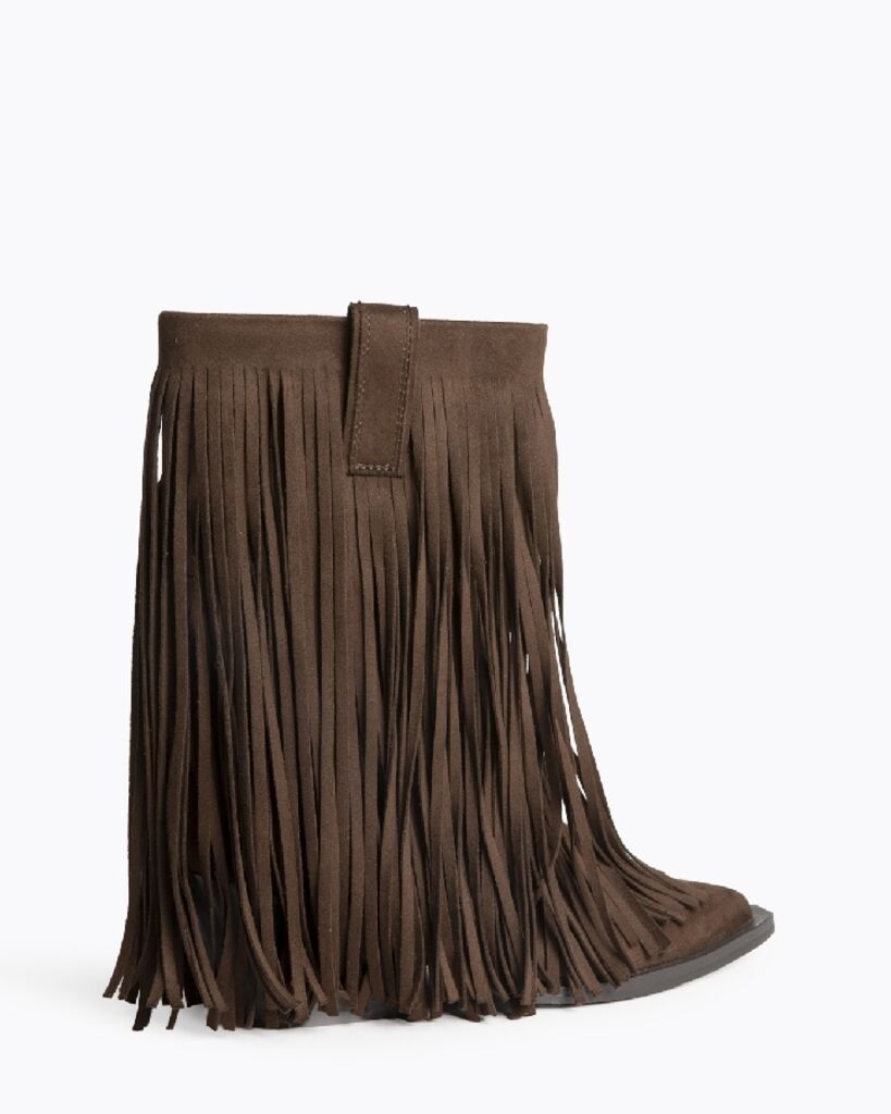 Western Boot Suede CAFE
