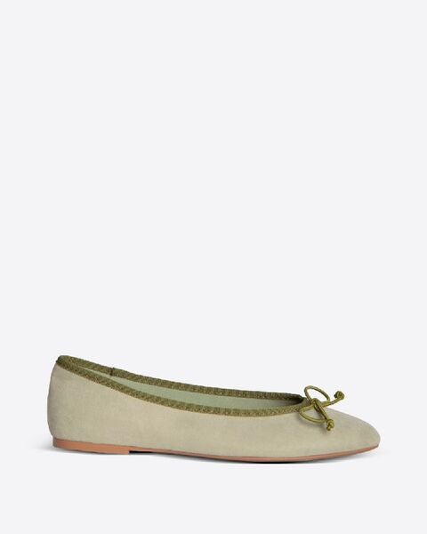 Ballerina Suede VERDE