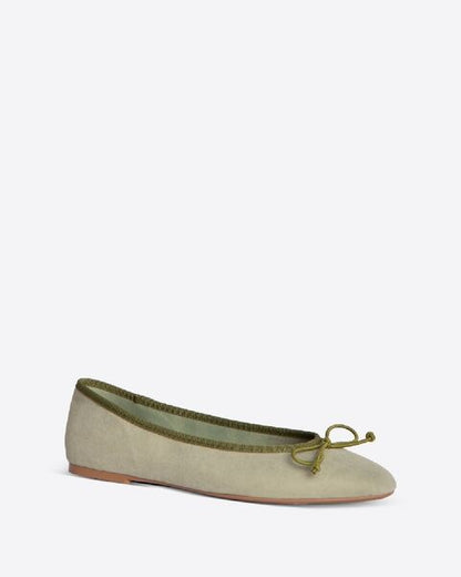 Ballerina Suede VERDE