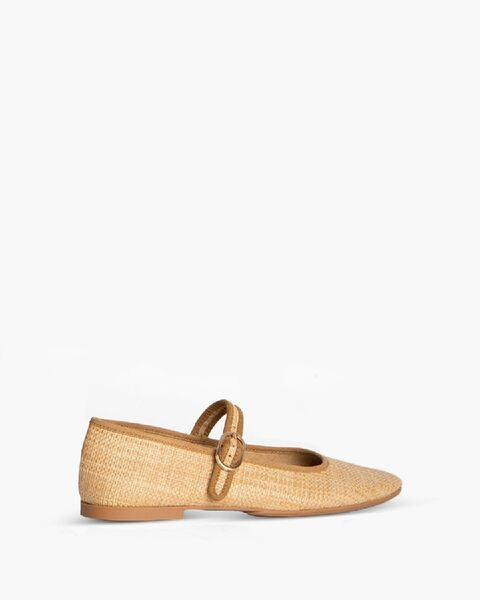 Mary Jane Shoe Intreccio CAMEL