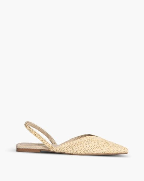 Flat Shoe Intreccio NATURAL