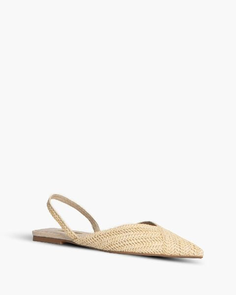 Flat Shoe Intreccio NATURAL