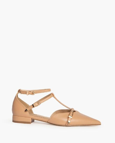 Flat Shoe Nappa CAMEL