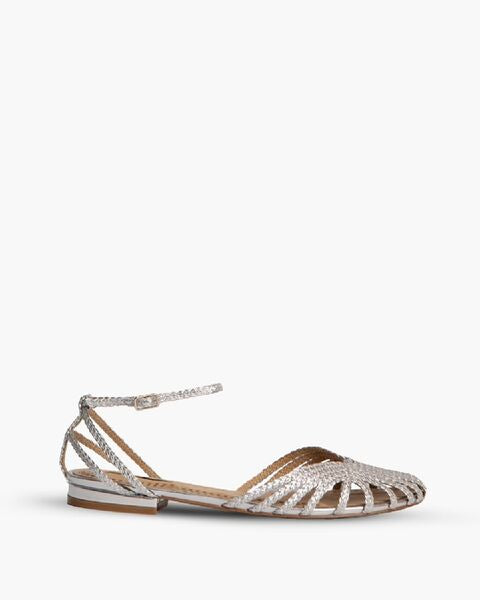 Flat Shoe Laminato PLATA
