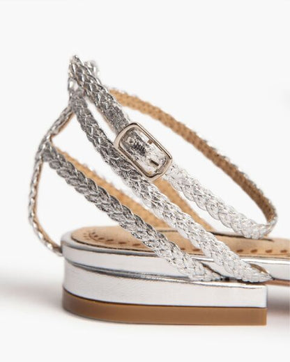 Flat Shoe Laminato PLATA