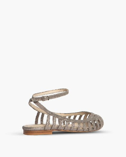 Flat Shoe Laminato PLOMO