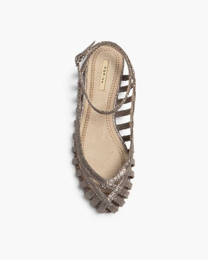 Flat Shoe Laminato PLOMO