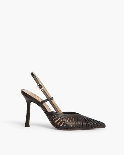 Sling-Back Nappa NEGRO