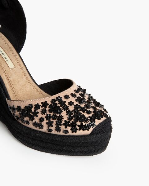 Espadrilles Pai/Tess NUD/NEG