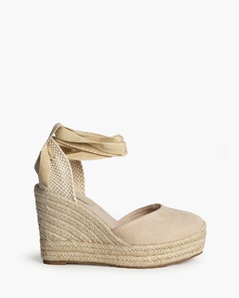 Espadrilles Suede NATURAL