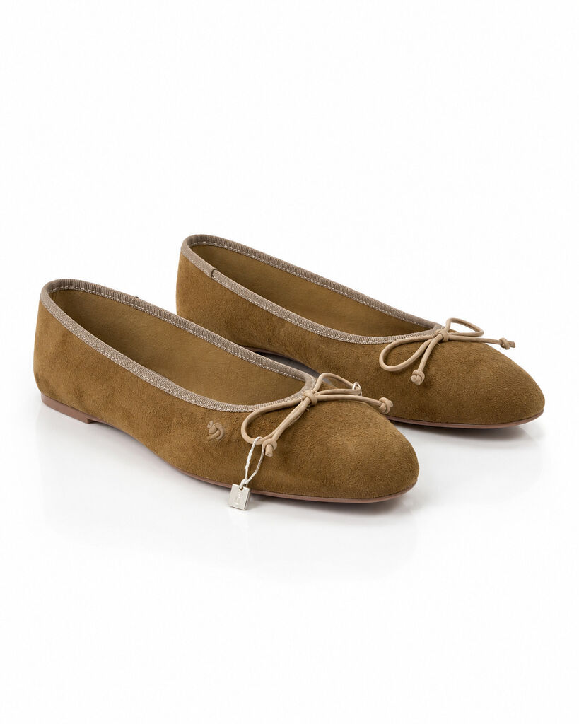 Ballerina Suede CAMEL