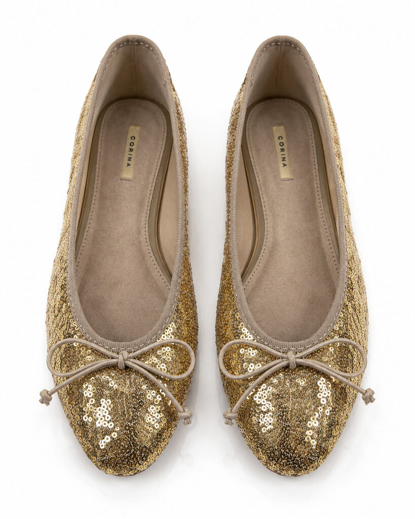 Ballerina Pailletts ORO