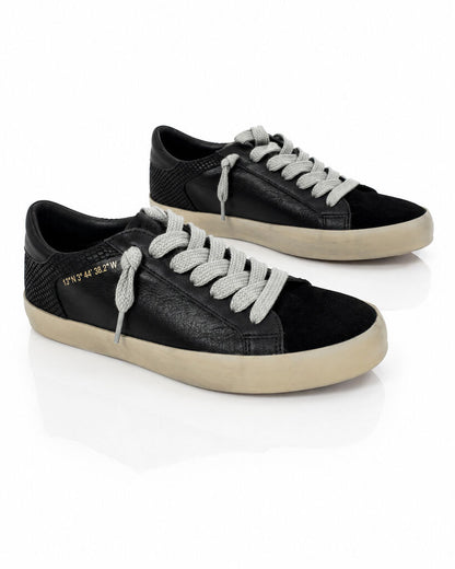 Sneaker Nap/Sue NEGRO