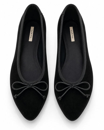 Ballerina Velvet NEGRO