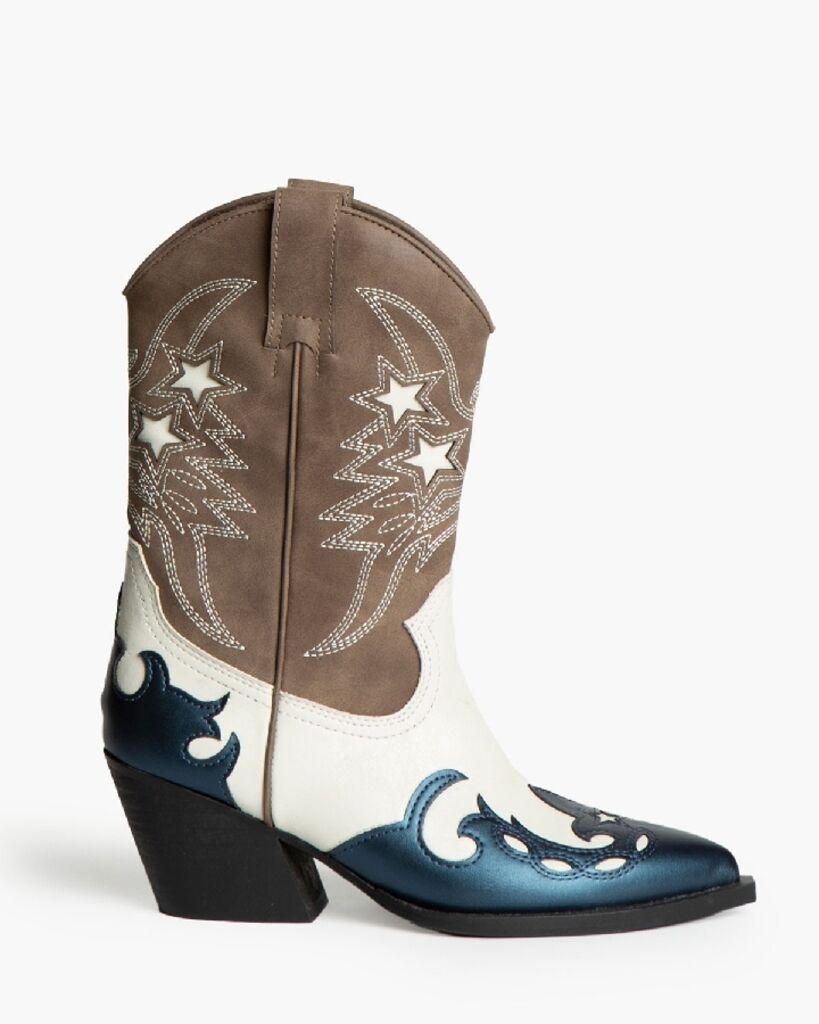Western Boot Nappa TAUPE