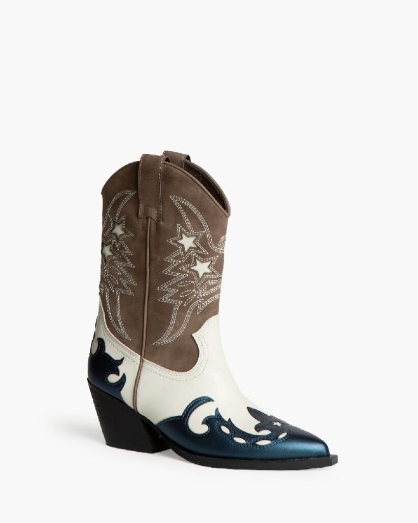 Western Boot Nappa TAUPE