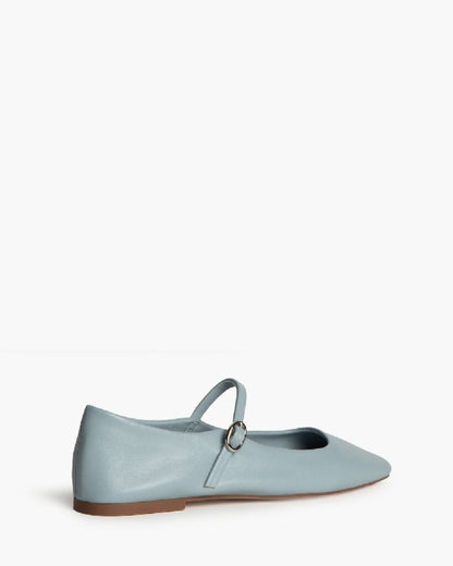 Mary Jane Shoe Nappa AZUL