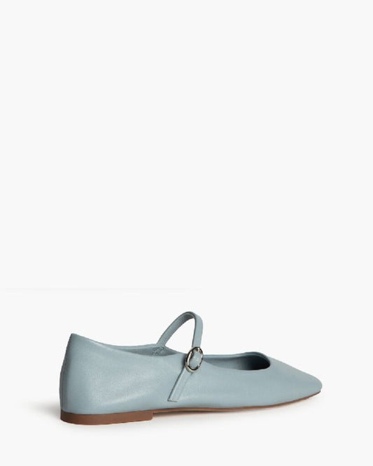 Mary Jane Shoe Nappa AZUL