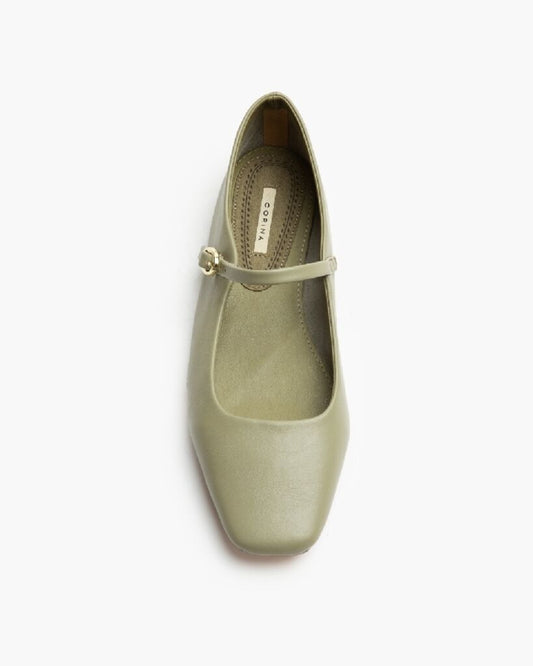 Mary Jane Shoe Nappa VERDE