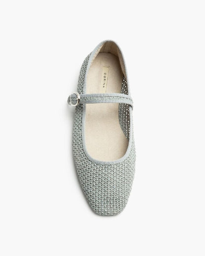 Mary Jane Shoe Intreccio AZUL