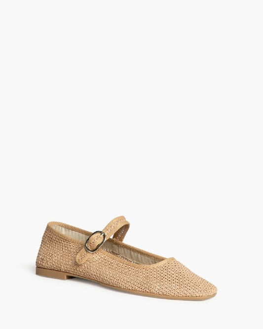 Mary Jane Shoe Intreccio CAMEL