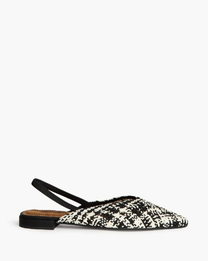 Flat Shoe Nappa NEG/BLA