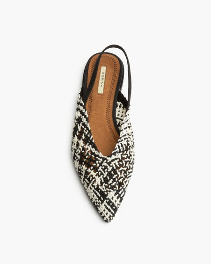 Flat Shoe Nappa NEG/BLA